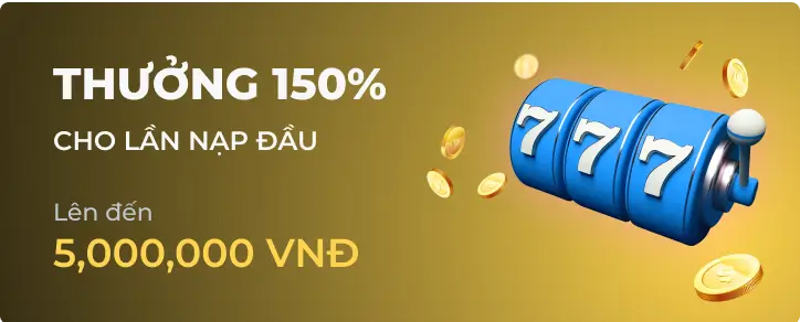 Ưu đãi VIP thưởng 150% tại bong88